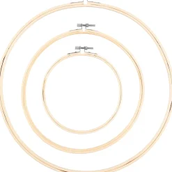 Zeeman Hobby^Borduurringenset - Wit