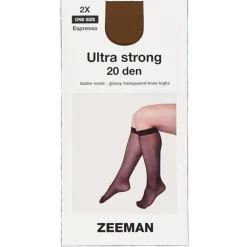 Zeeman Kniekousen^Kniekousen - Bruin