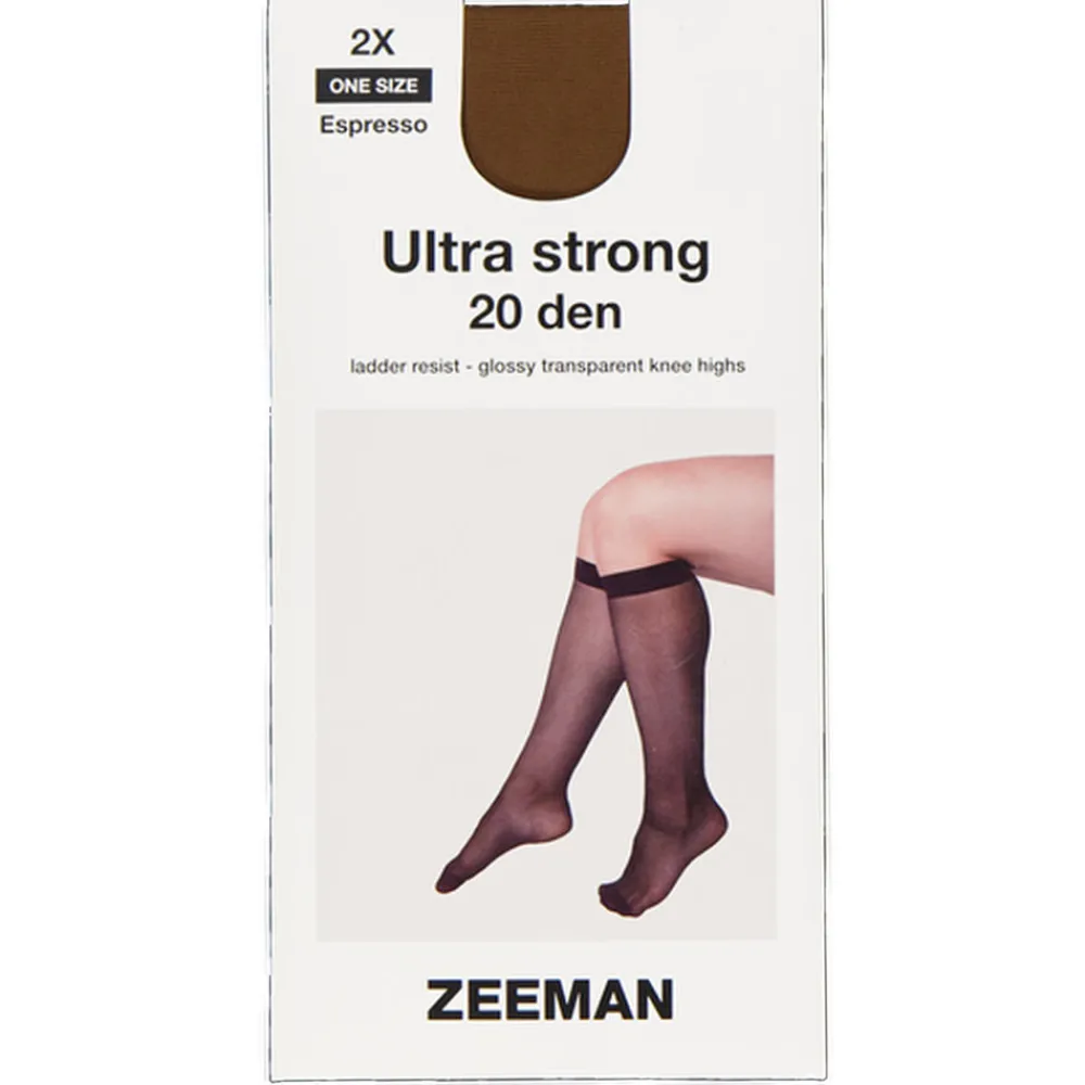 Zeeman Kniekousen^Kniekousen - Bruin