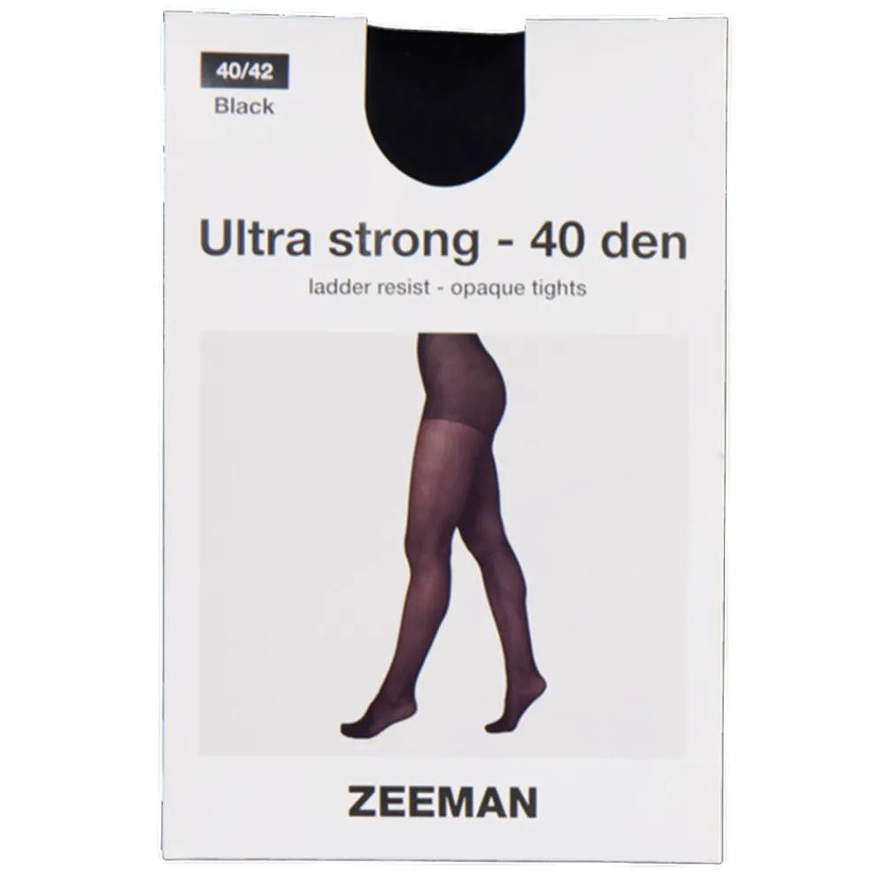 Zeeman Panty's^Panty - Zwart