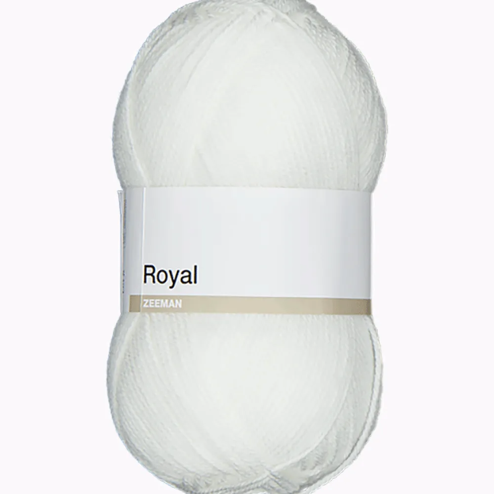 Zeeman Hobby|Breigaren^Royal Breigaren - Wit